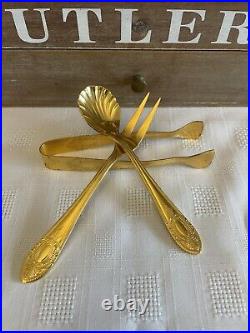 Harivergoldet 23/24 karat Gold Plated Solingen 70 piece home dining Cutlery Set