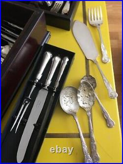 Harrods Cutlery Silver Plated+ Stainlees Steel Blades