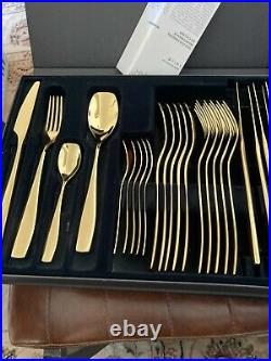 Herdmar 24 piece Gold Cutlery Set bnib