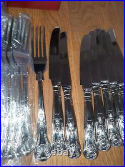 Housley Stainless Steel Cutlery Set Of 92 Pieces 8 Setting. Beautiful. Retro