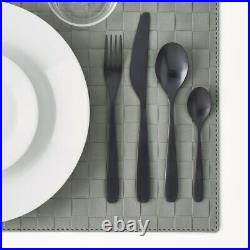 Ikea TILLAGD 24-piece Stainless Steel, Metallized Black cutlery set
