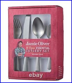 Jamie Oliver Essential Cutlery Set 16 pcs 18/10 Brushed