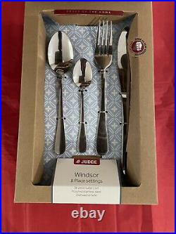 Judge 58piece cutlery set Windsor design stainless steel