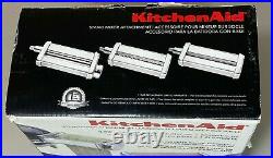 KITCHENAID Stand Mixer Attachment 3 PIECE PASTA ROLLER & CUTTER SET