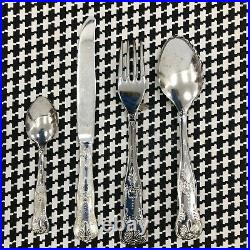 LBL A800 EP Zing Italian Silver Plated Cutlery 12 Place Settings Boxed 153012