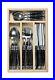 Laguiole 24 Piece Cutlery Set Tableware Stainless Steel and Black in Wooden Box