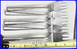 MID Century Modern Towle Supreme Cutlery Stainless Steel Flatware 50 Piece Set
