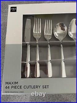 Marks And Spencer Maxim 44 Piece Cutlery Set