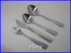 Maya Norway Norstaal Design 6 Place Cutlery Set Tias Eckhoff & 2 Serving Spoons