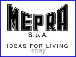 Mepra Cutlery Set Stainless Steel 113 Piece Mediterranean Ice Serves 12 New