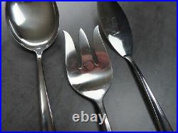 Mid Century Modern Serving Cutlery Set Christofle Stainless Steel Vintage Retro