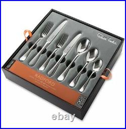 NEW Robert Welch Radford 56 Piece Cutlery Set Stainless Steel