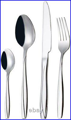 New Heavy 72pcs Cutlery Set 18/10 Stainless Steel Table Canteen Christmas Gift