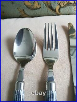 OKA Harlequin Cutlery Set 24 Piece NEW