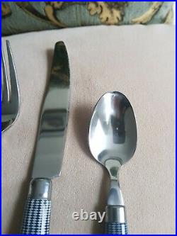 OKA Harlequin Cutlery Set 24 Piece NEW