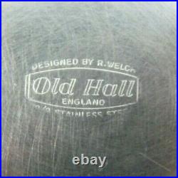 OLD HALL Stainless Steel Robert Welch ALVESTON 3 Piece Tea Set