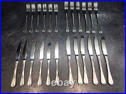 ROBERT WELCH 42 Piece Cutlery Set'RW2 Satin Finish' for 6 people RRP £230