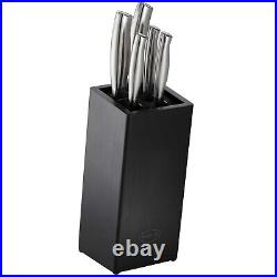 RÖSLE knife block Basic Line 6 pcs with bristles (New unwanted gift)