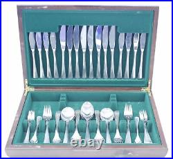 Rare Vintage HERBERT HOUSLEY Penthouse Stainless Steel Cutlery Set Canteen W35