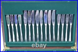 Rare Vintage HERBERT HOUSLEY Penthouse Stainless Steel Cutlery Set Canteen W35