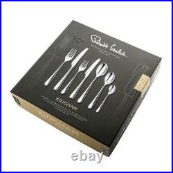 Robert Welch Kingham Bright 42 Piece Cutlery Set. High quality. Express delivery