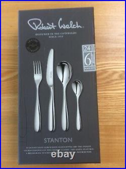 Robert Welch Stanton cutlery 24 piece set brand new