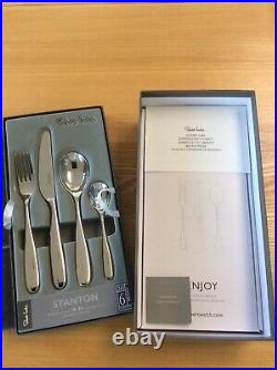 Robert Welch Stanton cutlery 24 piece set brand new