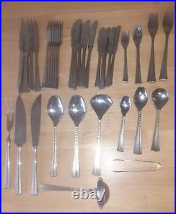 Rostfrei Solingen Cutlery Set. 6 settings for 4 courses. Beautiful cutlery