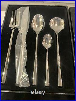 Royal Doulton Roma Five Piece Stainless Steel Cutlery Sets X4 Brand New Boxed