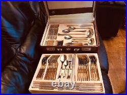 SBW 87 piece gold plated and stainless steel cutlery
