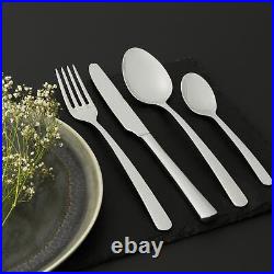 Salter Kendal 64 Piece Cutlery Set 16 People Stainless Steel Dishwasher Safe