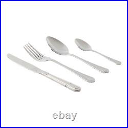 Salter Richmond 96-Piece Cutlery Set 18/10 Stainless Steel Service for 24 Silver
