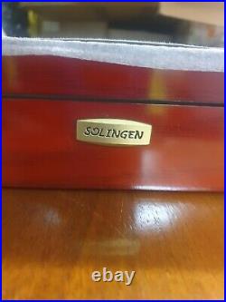 Solingen Cutlery Set 18/10 + Wooden Box Set