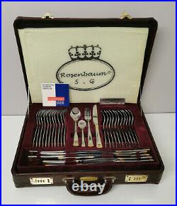 Solingen Rosenbaum 72 Piece Stainless Steel Cutlery Set In Official Coded Case