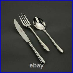 Stainless Steel 44 Piece 6 Person Canteen Cutlery Set For Luxury Home Dining New