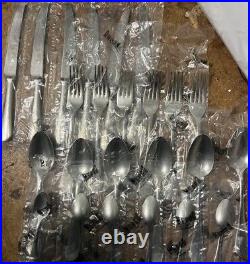 Stainless Steel Cutlery DOLCE VITA Set of Twenty-Four by Mepra RRP £699