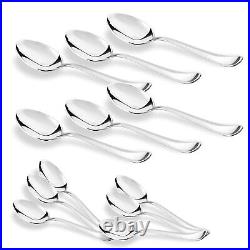 Stainless Steel Spoon Set of 12 Pieces