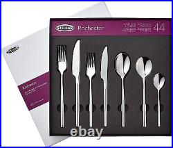 Stellar Rochester 44Ppc Cutlery Set Serves 6 Gift Boxed with Lifetime Guarantee
