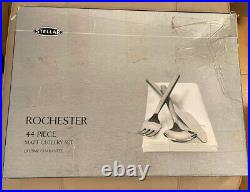 Stellar Rochester 44 Piece Cutlery Set Gift Box 18/10 SS EX DISPLAY