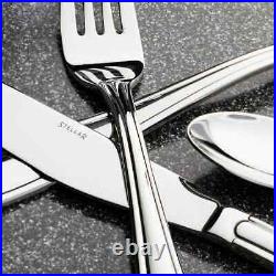 Stellar Sterling 44 Piece Cutlery Set Stainless Steel Lifetime Guarantee BT58