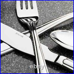 Stellar Sterling 44-piece Polished Stainless Steel Cutlery set Brand New
