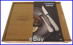 TRAMONTINA Steak Cutlery 8 Pcs. Cowboy Jumbo Knives Forks Set PREMIUM 66928617