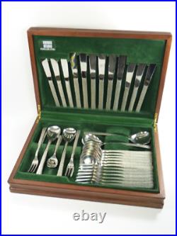 VINERS Cutlery STUDIO Pattern 44 piece Canteen for 6