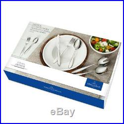 Villeroy & Boch Arthur Collection 68 Piece 18/10 Stainless Steel Cutlery Set
