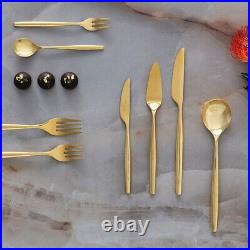 Villeroy & Boch Signature MetroChic d'Or 24 Piece Gold Plated Cutlery Set