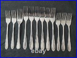 Viners 44 Piece Edwardian Canteen of Cutlery for Six with Leaflets 1995