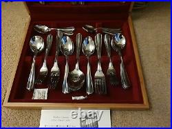 Viners WESTBURY Stainless Steel 56 Piece Canteen Cutlery Service For 8 People