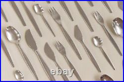 Vintage 1950s Swedish 44 Piece Focus Cutlery Set by Folke Arström for Gense