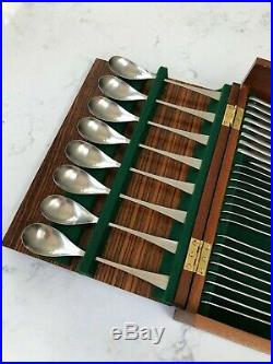 Vintage 82 Piece Set of Alveston Old Hall Stainless Steel Cutlery