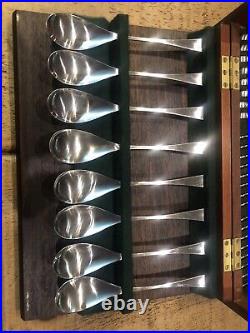 Vintage 82 Piece Set of Alveston Old Hall Stainless Steel Cutlery